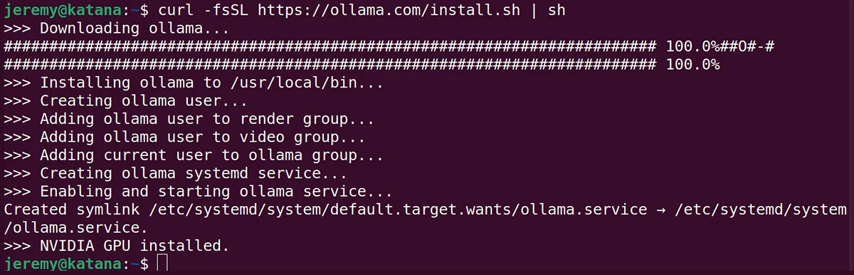 “How to install a local LLM in Ubuntu