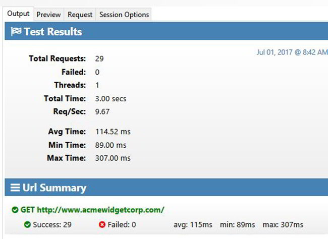 Load Testing IIS Web Server