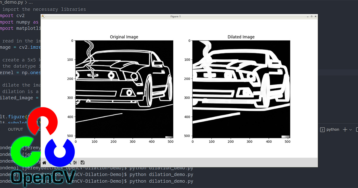 How To Dilate Images With OpenCV - DNT